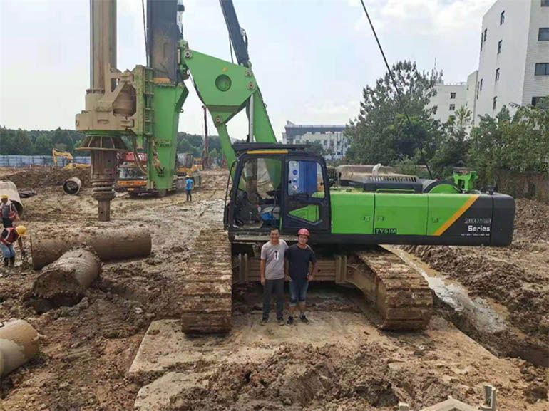 TYSIM Machinery KR300C entered WuHan market2